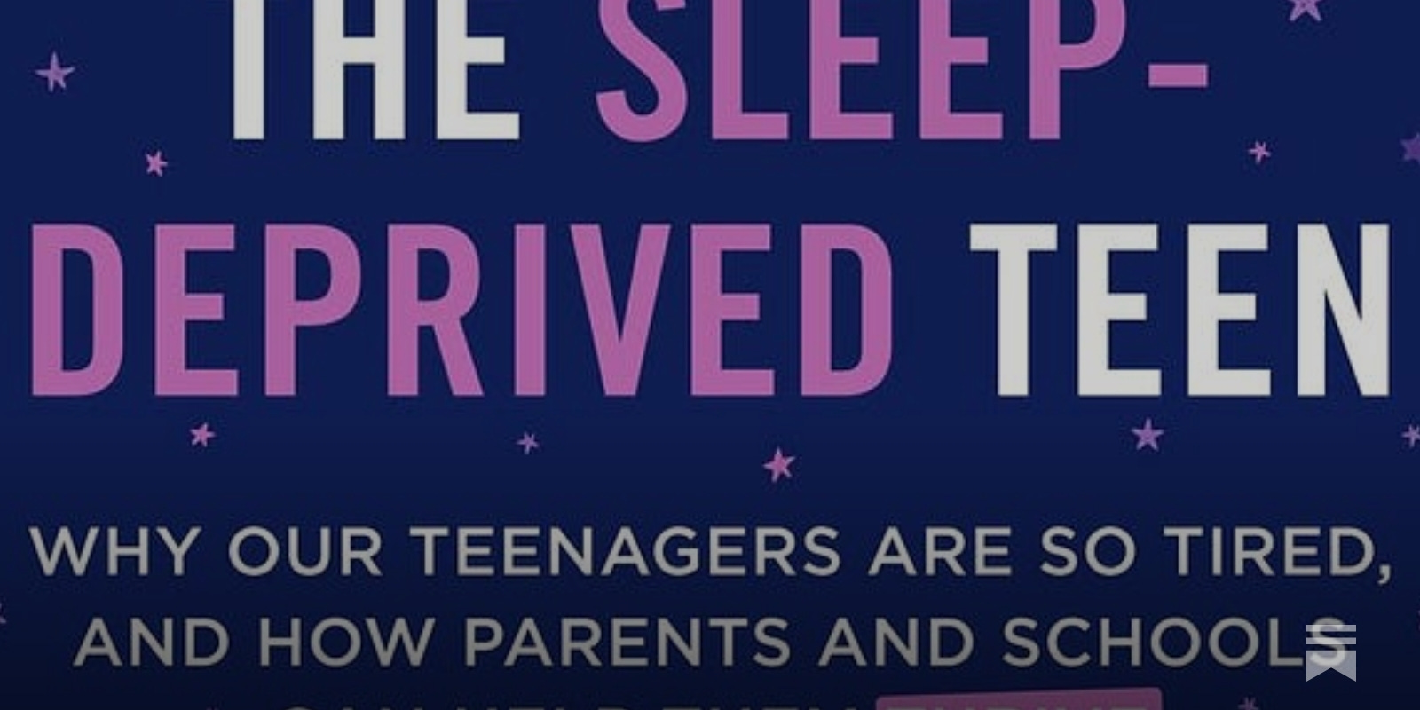 Teen Sleep Is a Public Health Emergency
