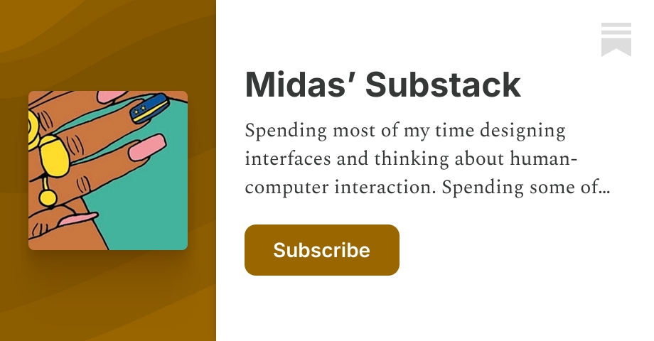 Designing consumer AI beyond a text field - by Midas Kwant