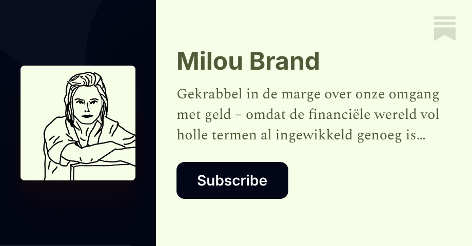 Milou Brand | Substack