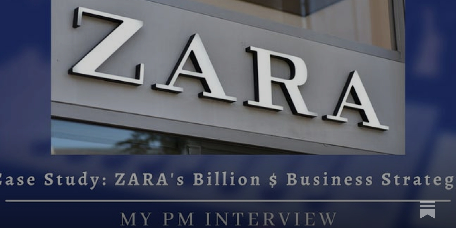 Zara  BrandStruck: Brand Strategy / Positioning Case Studies