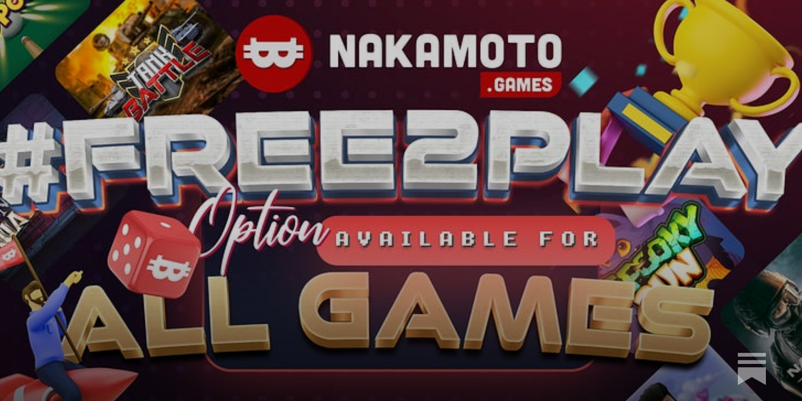 Nakamoto Games Introduces Platform-Wide Free-to-Play Gaming