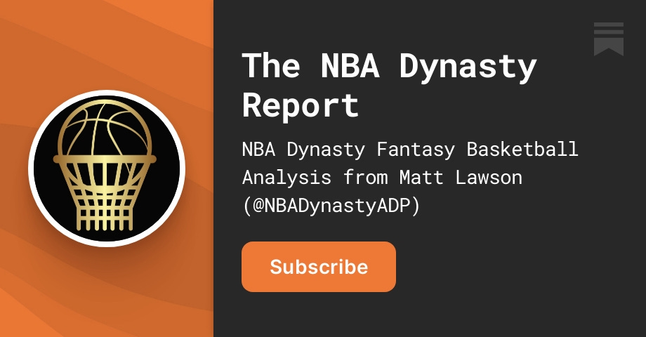 Matt Lawson - NBADynastyADP's Flowpage