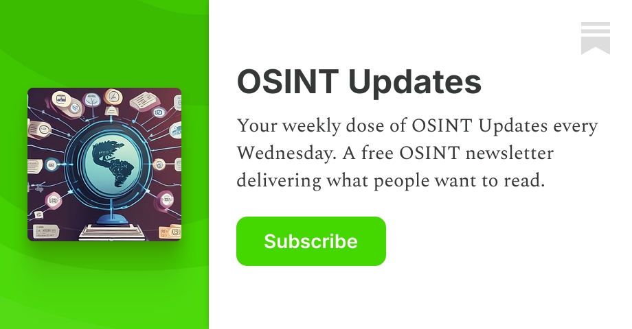 Black Friday Deals Special - by OSINT Ambition