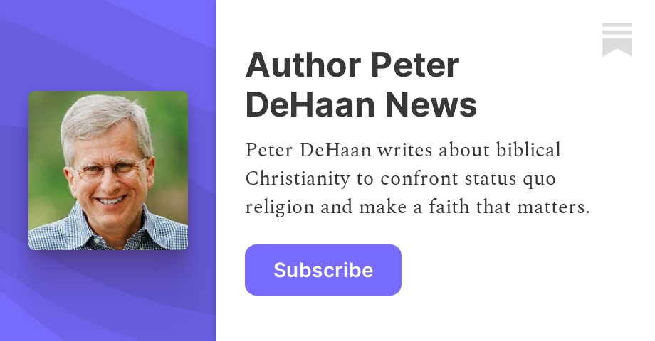Peter DeHaan Overhauls Website