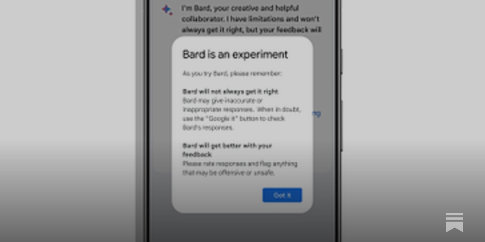 Google's UK executive advises users to cross-check Bard's answers with  Google's search engine for accurate information, by Multiplatform.AI