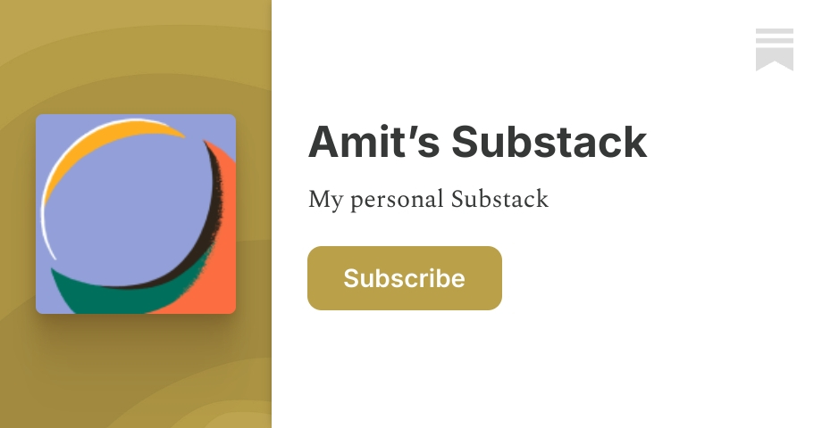 The Search - by Amit Rathod - Amit’s Substack