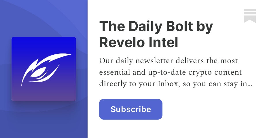 The Daily Bolt by Revelo Intel
