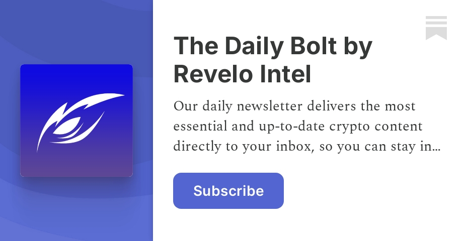 The Daily Bolt by Revelo Intel