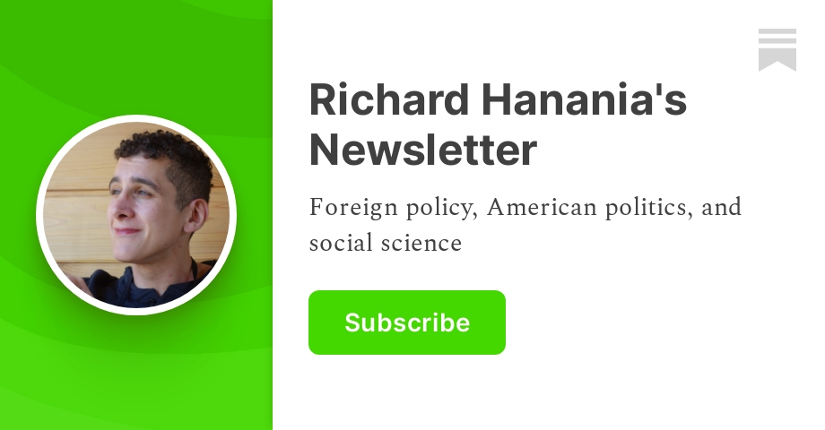 The Active Voice: Richard Hanania is seeking 'enlightened centrism