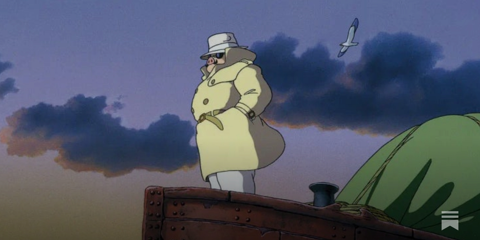 5 Porco Rosso (1992) dir. Hayao Miyazaki - by Kyubin Kim