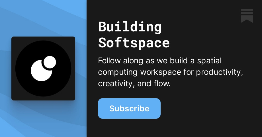Building Softspace | Substack