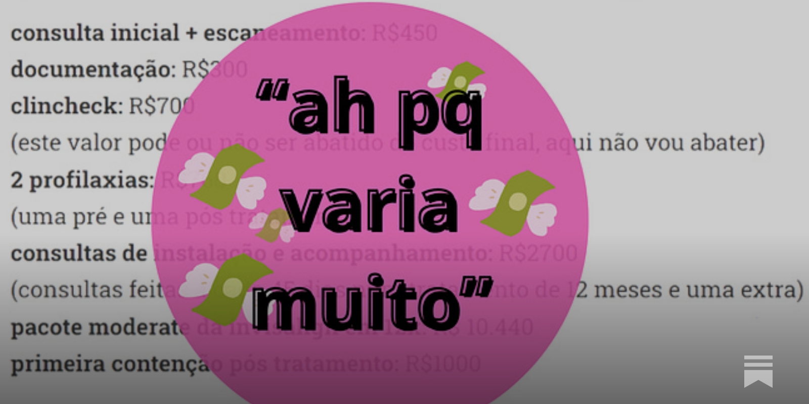 o preço do invisalign e outros mistérios (com valores!💸)