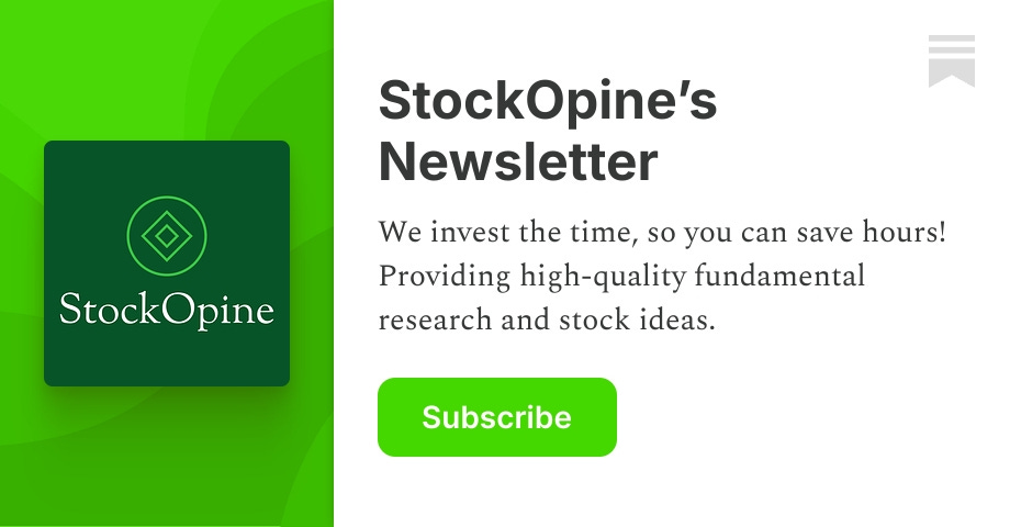Subscribe to StockOpine’s Newsletter