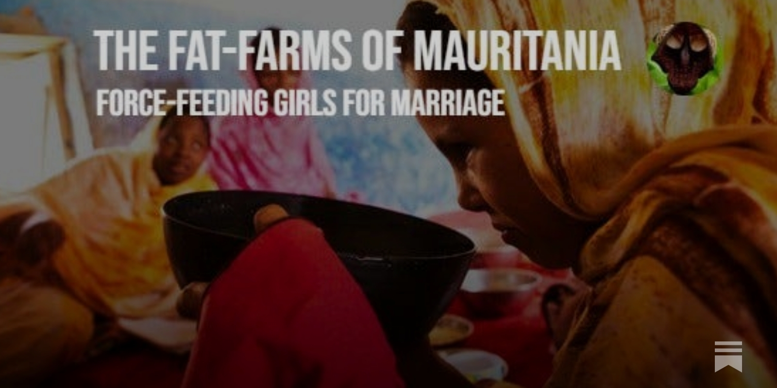 Forcefeeding in Mauritania - West Africa Fat Camp