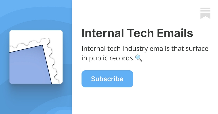 Internal Tech Emails web preview