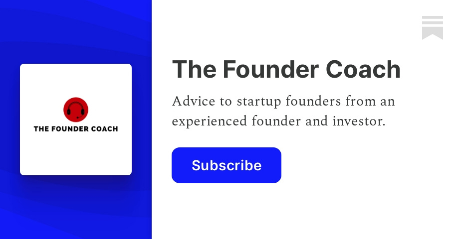 The Founder Coach | Substack