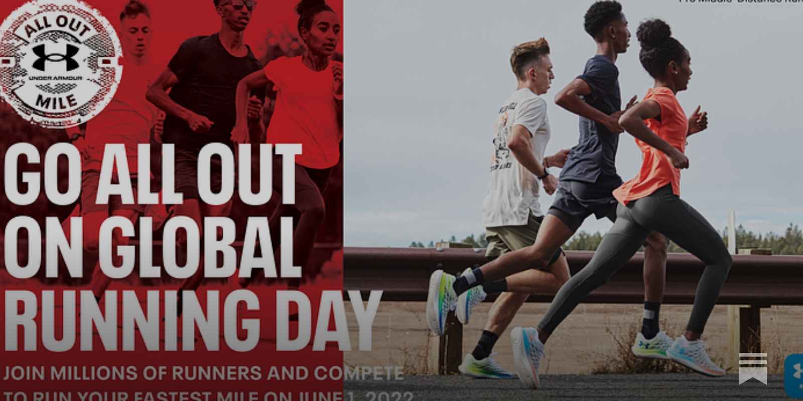 Go All Out on Global Running Day