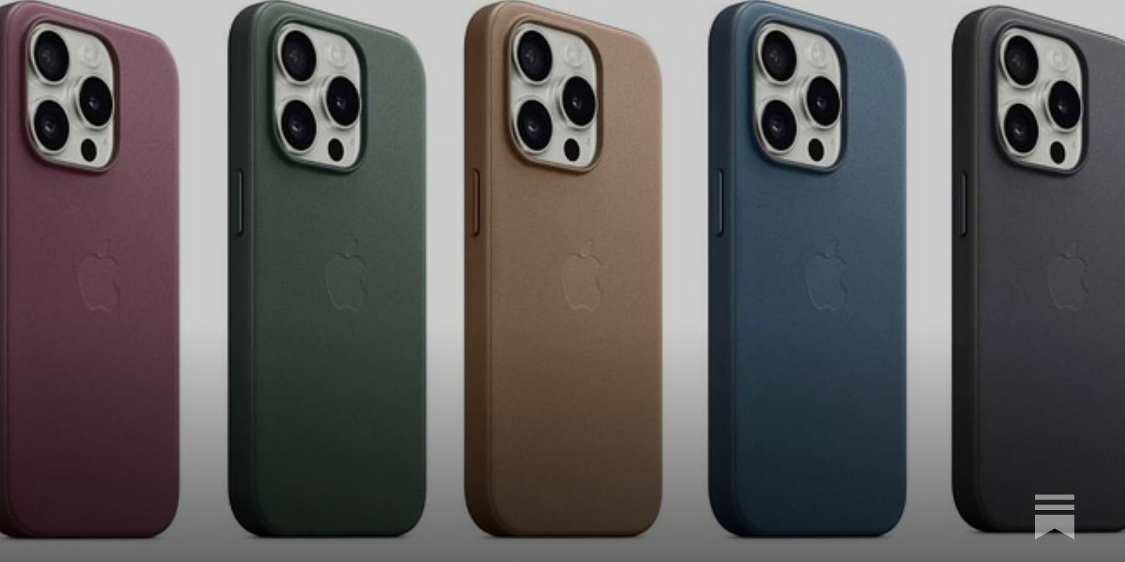 Apple iPhone 15-series FineWoven cases start to come undone with