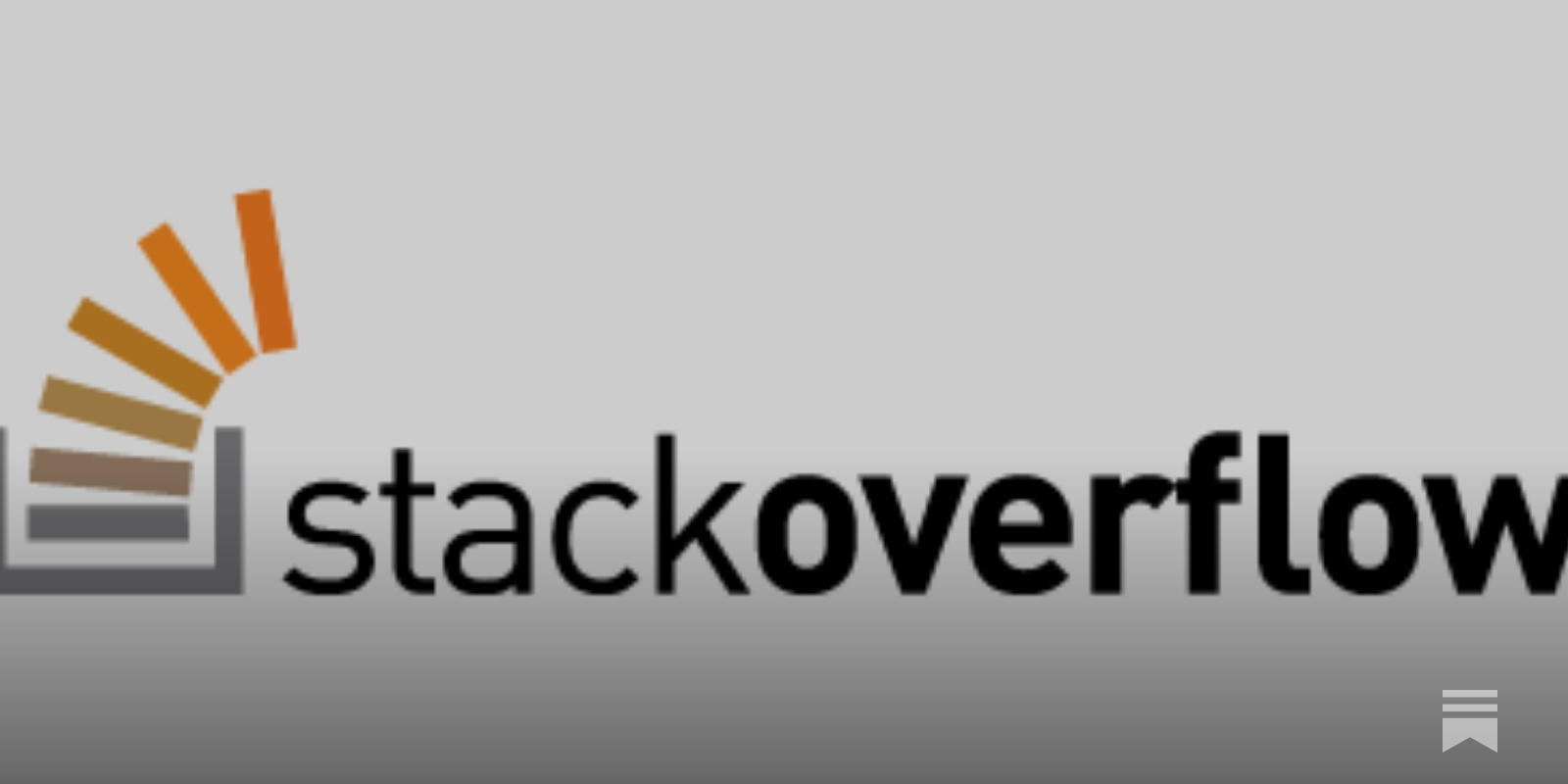 Close up of the Stack Overflow logo as seen on its website. (Editorial use  only: print, TV, e-book and editorial website Stock Photo - Alamy