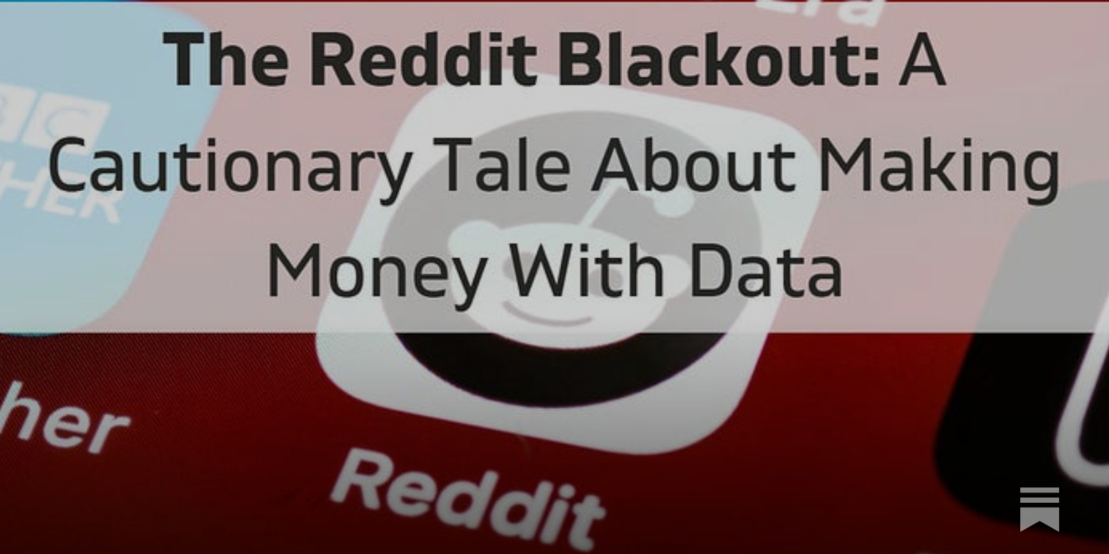 The Reddit API Blackout and the Generative AI Connection