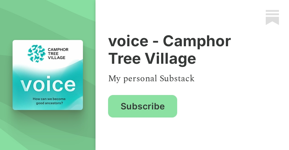 voice’s Substack | voice - The Podcast | Substack