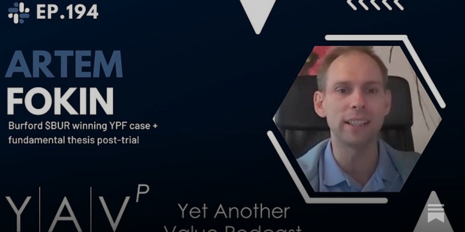 Artem Fokin discusses Burford winning the YPF case + fundamental ...