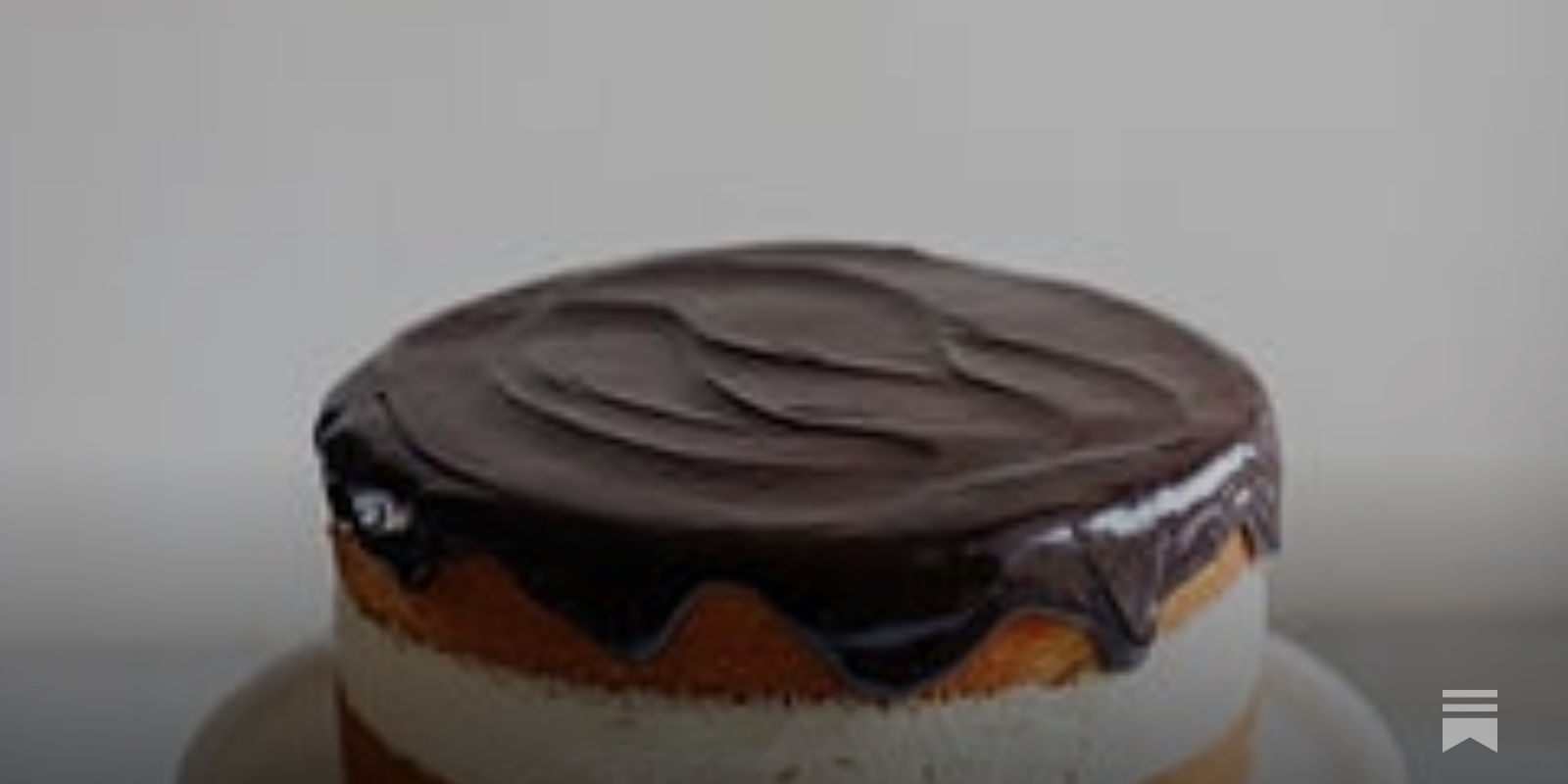 Boston Cream Pie - by Zoë François - ZoëBakes Newsletter