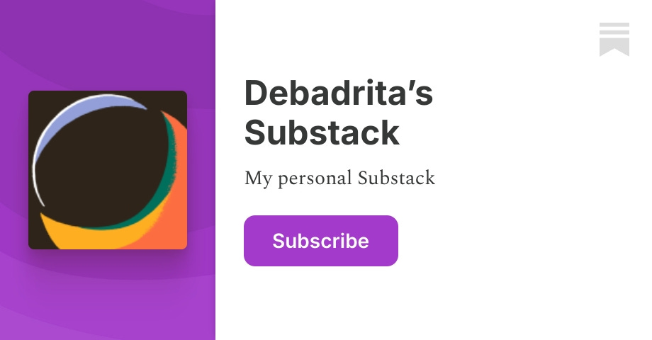 The first post of the year - Debadrita’s Substack