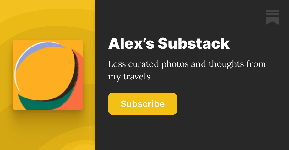 Alex’s Substack | Substack