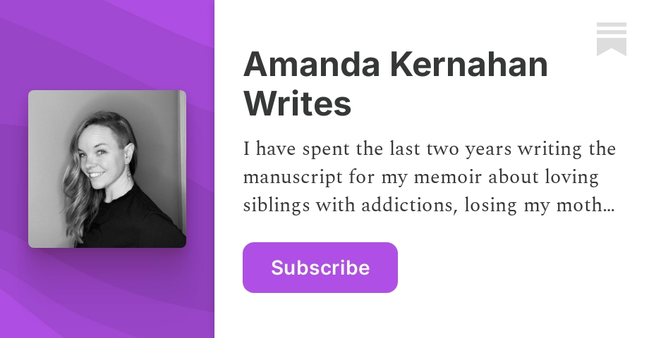 Amanda Kernahan Writes | Substack