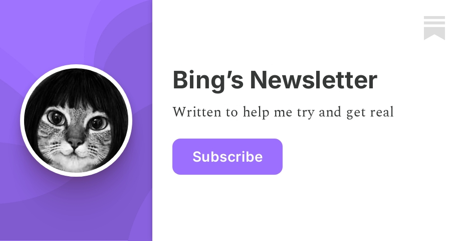 Bing’s Newsletter | Bing Rhymes | Substack