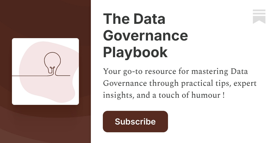 Invite your friends to read The Data Governance Playbook