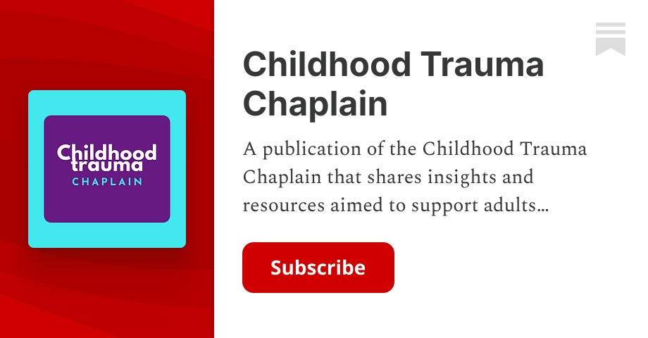 Childhood Trauma Chaplain | Rev. J.C. Wilson | Substack