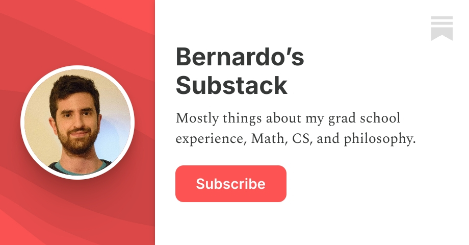 Bernardo’s Substack | Bernardo Subercaseaux | Substack