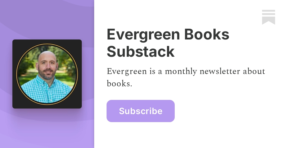 Evergreen Books Substack | Colin Gasamis | Substack