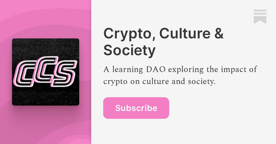 crypto culture and society