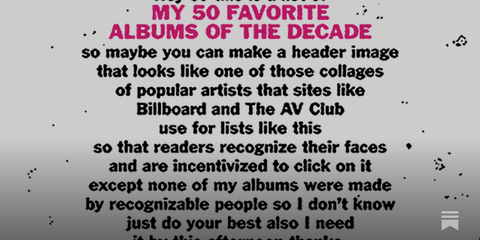 My 50 favorite albums of the decade - by Dan Ozzi