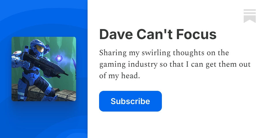 Dave Can't Focus | Dave Ortuso | Substack