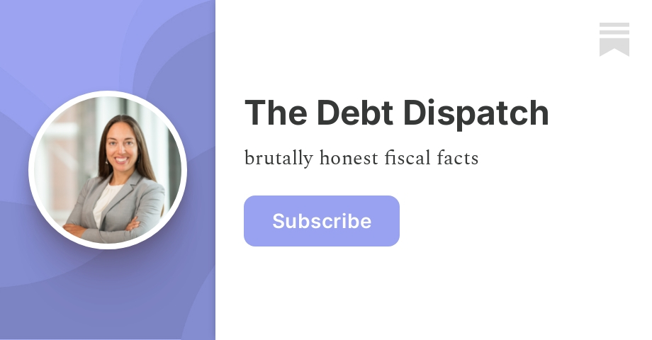 The Debt Dispatch Romina Boccia Substack