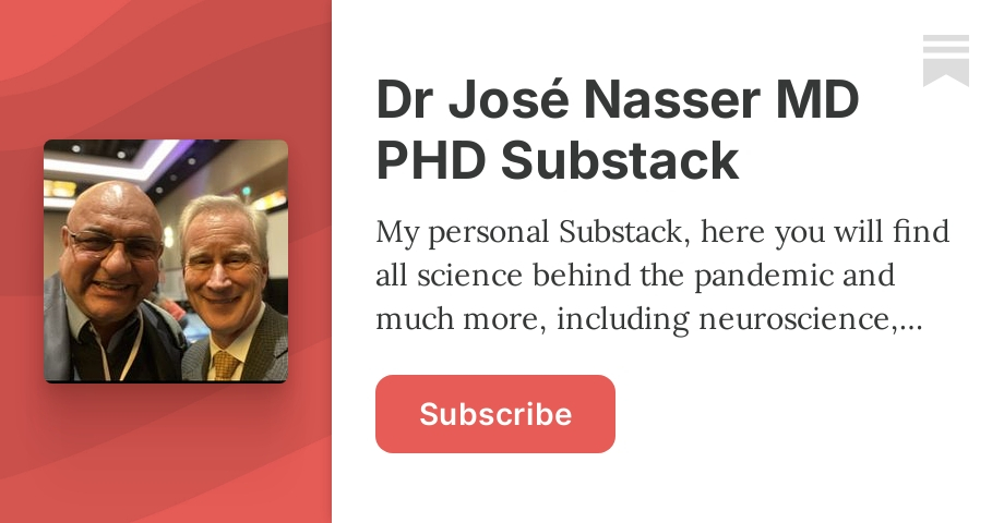 Dr José Nasser MD PHD Substack | Dr J Nasser MD and PHD | Substack