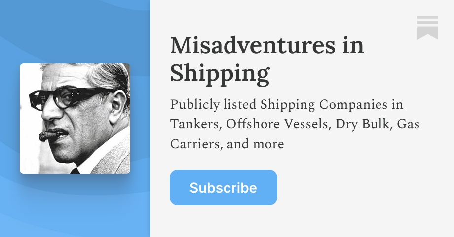 Misadventures in Shipping | Edward Finley—Richardson | Substack