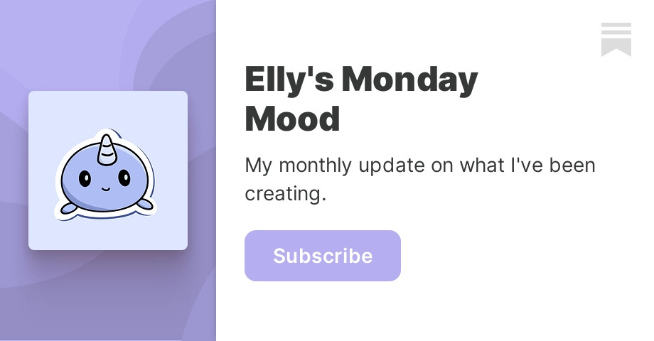 Elly's Monday Mood | Elly Peng | Substack