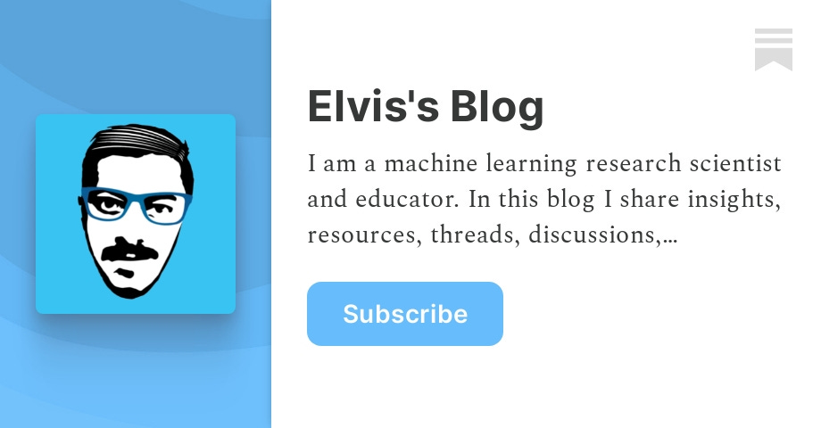 Getting Started with Applied ML Research - Elvis's Blog