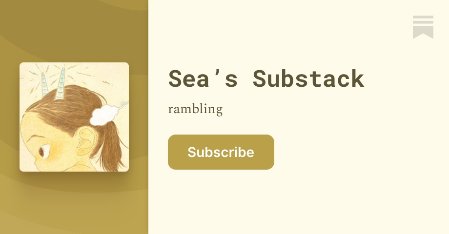 There are many things to apologize for - sea’s Substack