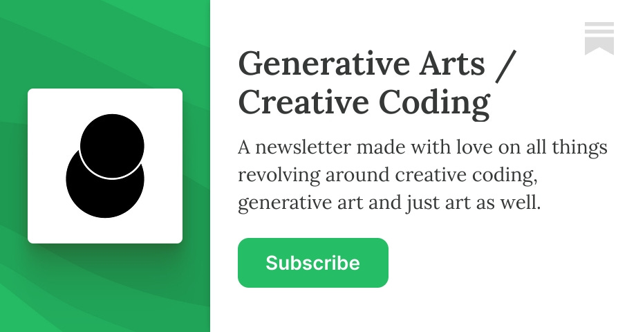 About - Generative Arts / Creative Coding