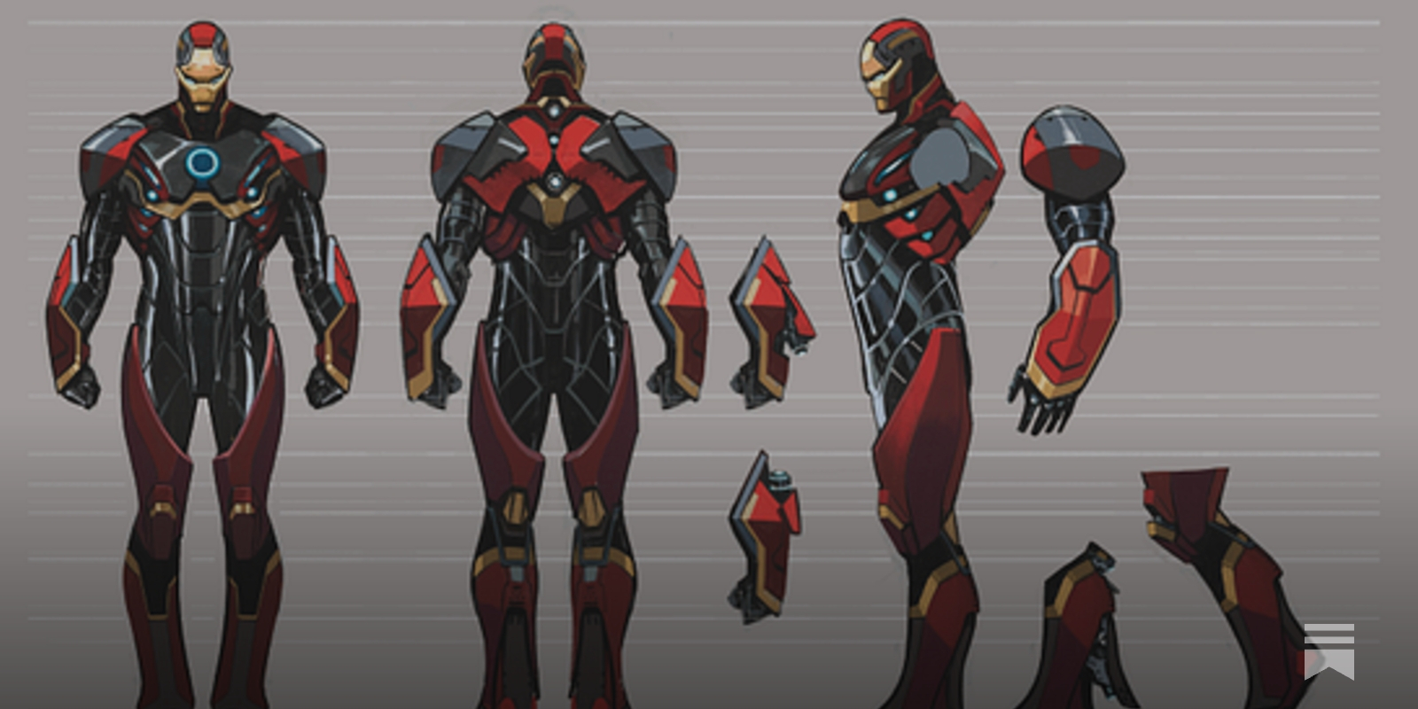 All armor store of iron man