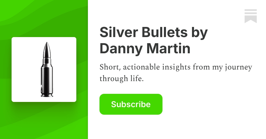 Silver Bullets by Danny Martin | Substack