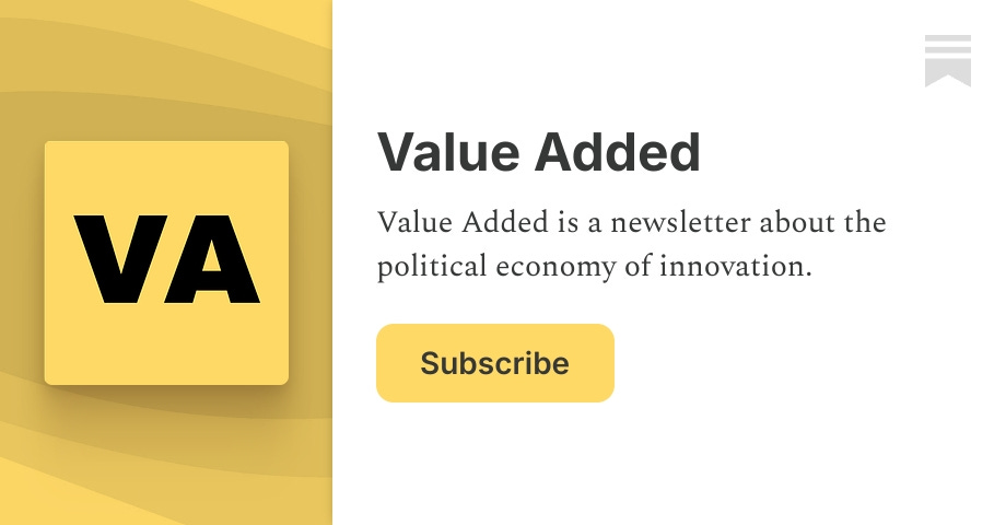 Value Added | JS Tan | Substack