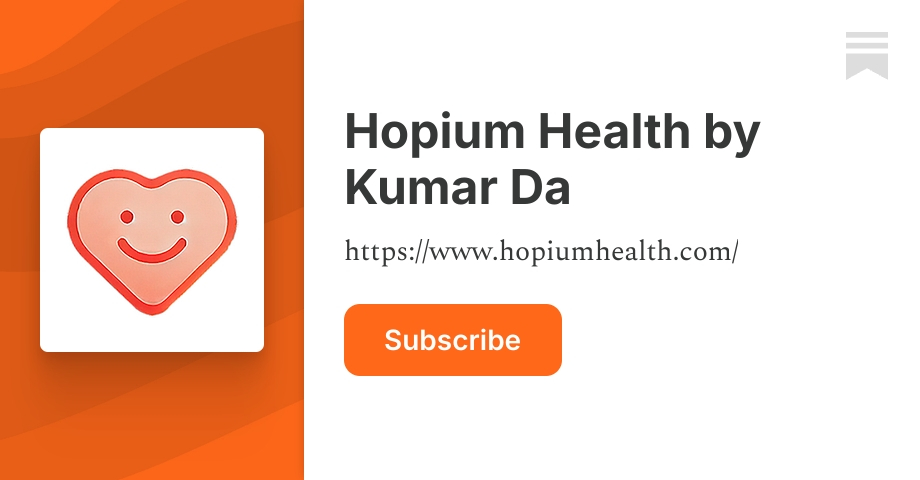 Hopum Why Hopium Health? Why Now? - Hopium Health by Kumar Da