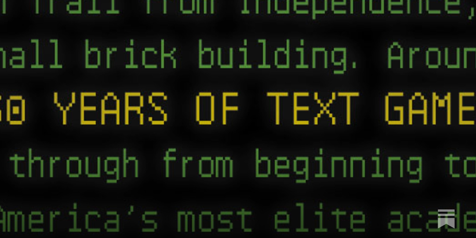 1976: Adventure - by Aaron A. Reed - 50 Years of Text Games